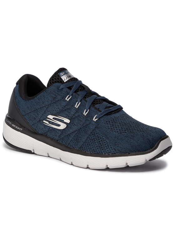 Skechers Snīkeri Skechers Stally 52957/BLBK Tumši zils