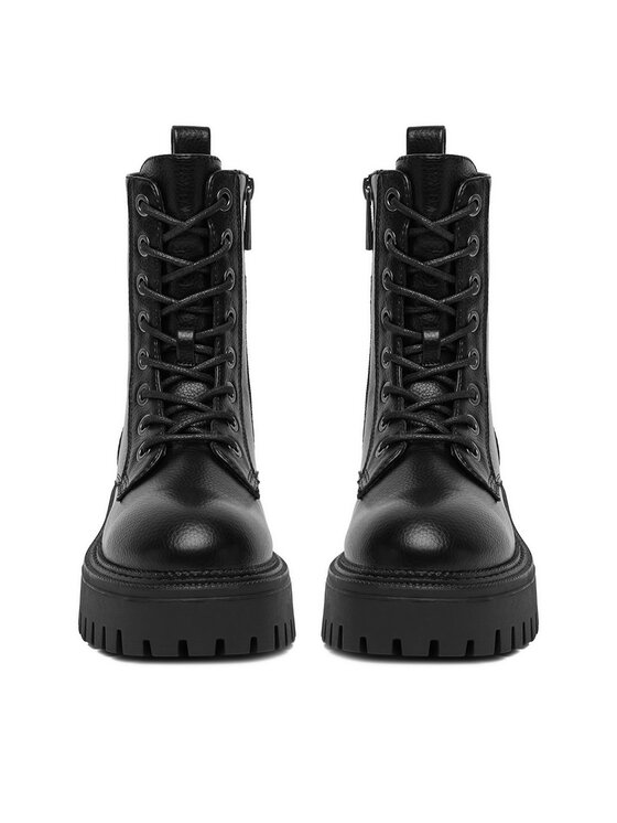 DeeZee Šnurovacia obuv DeeZee CEO-HY66880002-1 Čierna