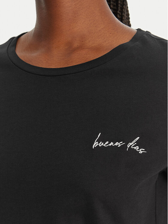 BOSS BOSS Camiseta C_Elove_4 50559077 Negro Slim Fit