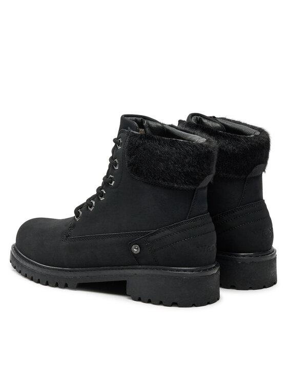Wrangler Черевики туристичні Wrangler Fur Women High 20243069 Чорний