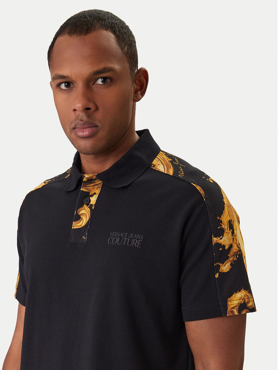 Versace Jeans Couture Versace Jeans Couture Polo 80GAG6R1 JS549 Negro Regular Fit
