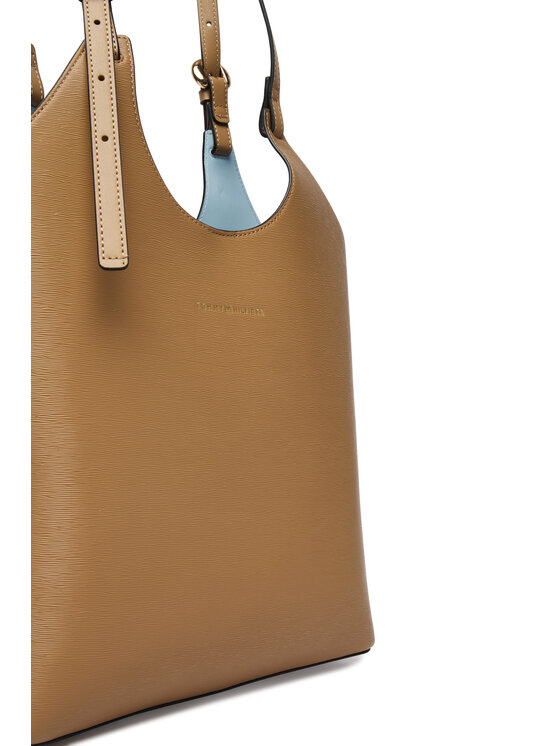 Tommy Hilfiger Kabelka Tommy Hilfiger Th Modern Tote AW0AW18618 Hnedá