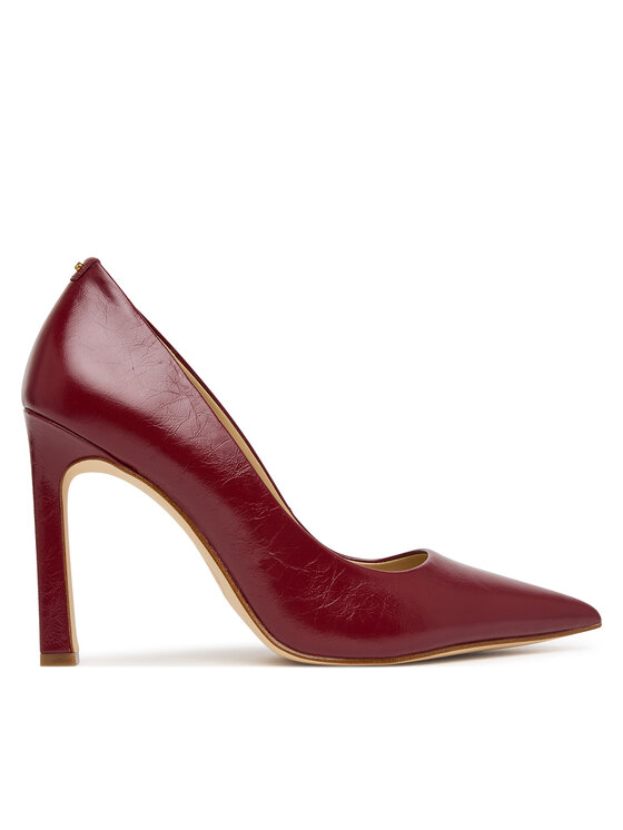 MICHAEL Michael Kors Pantofi cu toc subțire MICHAEL Michael Kors Amara Pump 40F6AMHP1L Roșu