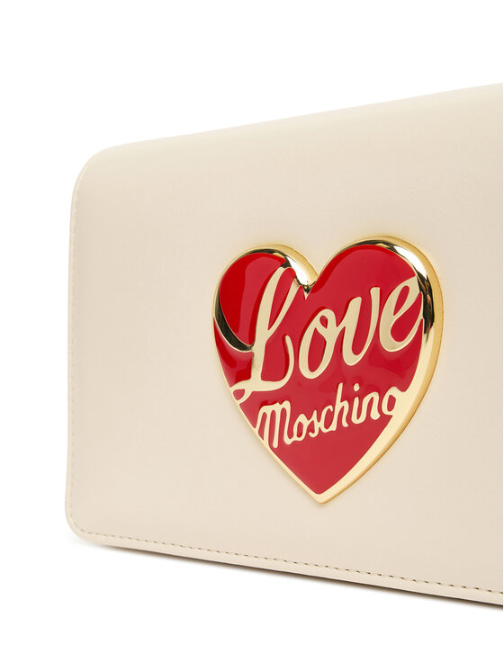 LOVE MOSCHINO Torbica LOVE MOSCHINO JC4186PP1NLP0110 Écru