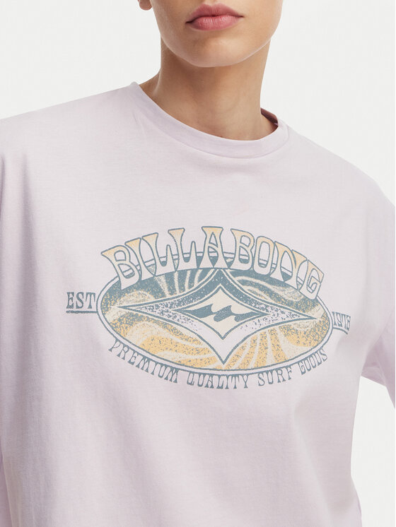 Billabong Billabong Camiseta Quality Surf EBJZT00504 Violeta Loose Fit