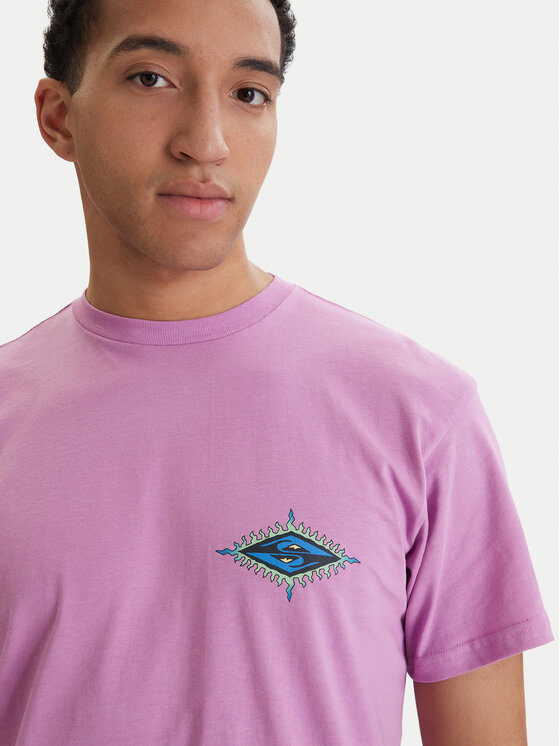 Quiksilver Quiksilver Camiseta EQYZT08046 Violeta Regular Fit