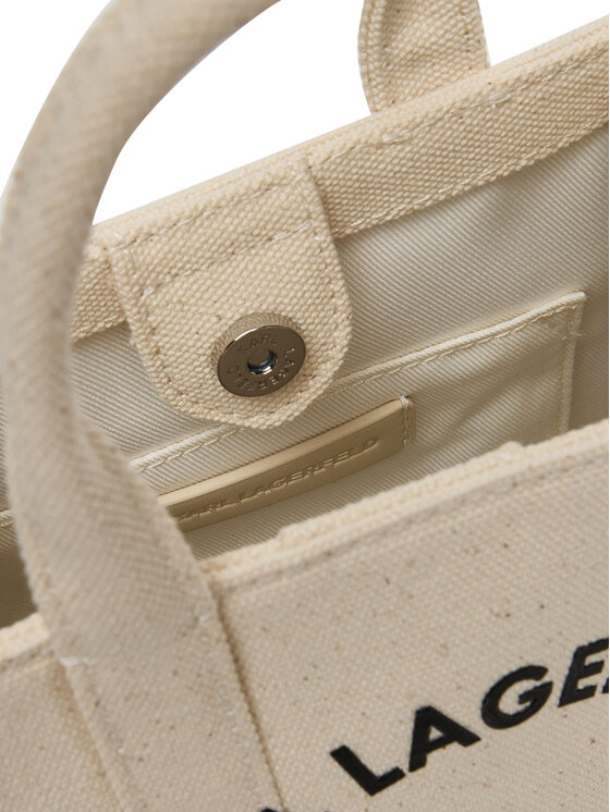KARL LAGERFELD Borsetta KARL LAGERFELD A3W50118 Écru