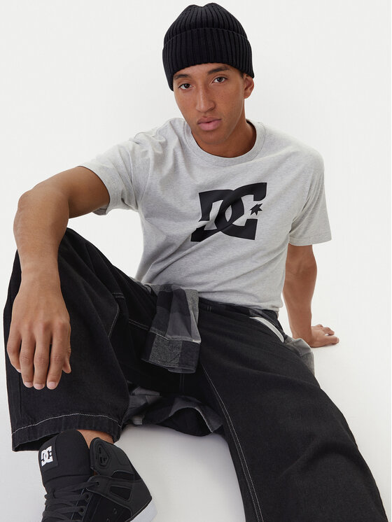 DC Shoes DC Shoes Футболка Star ADYZT05373 Сірий Regular Fit