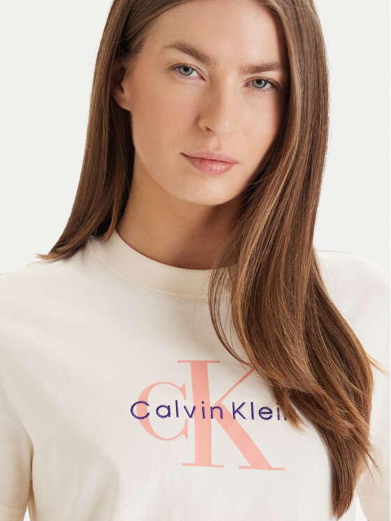 Calvin Klein Jeans Calvin Klein Jeans Camiseta Hero LV047B865G Amarillo Classic Fit