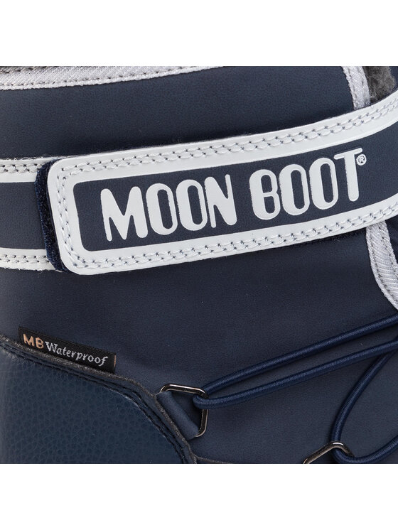Moon Boot Snehule Moon Boot Jr Boy Boot Wp 34051600003 D Tmavomodrá