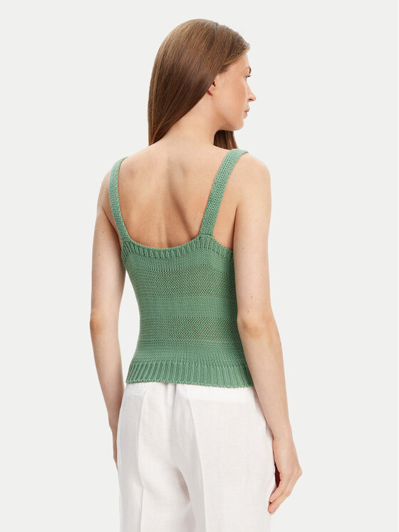 United Colors Of Benetton United Colors Of Benetton Топ 1898DH018 Зелений Relaxed Fit