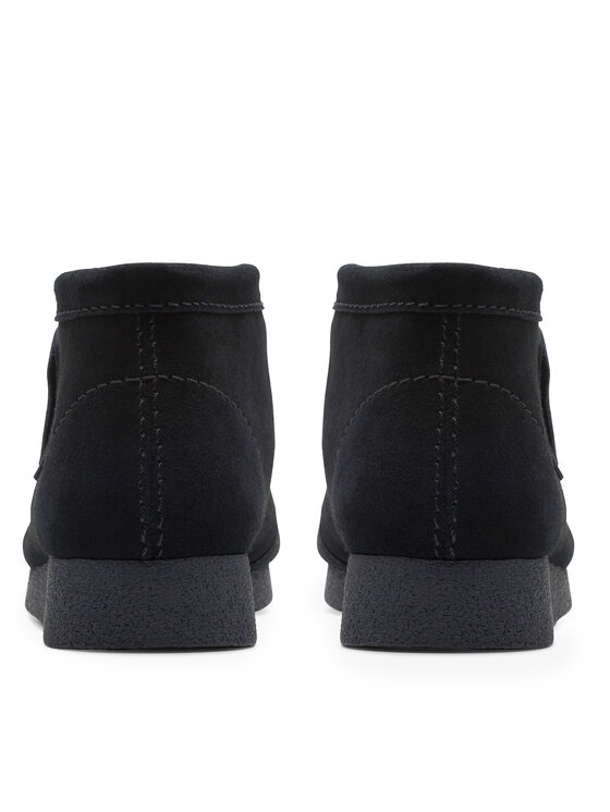 Clarks Kotníková obuv Clarks Wallabee Evo Bt 26172823 Černá