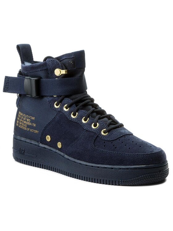 Sneakers Nike Sf Af1 Mid 917753 400 Bleumarin | Epantofi.ro