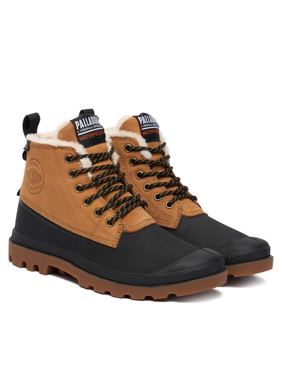 Palladium Outdoorová obuv Palladium Pampa Duck Wl Wp+ 79547-254-M Hnedá