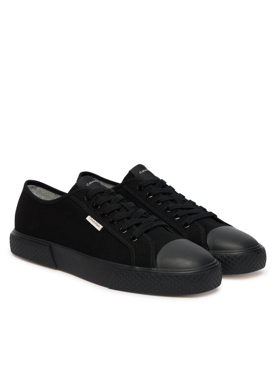 Calvin Klein Tenisice Calvin Klein Vulc Laceup Cv HM0HM02121 Crna