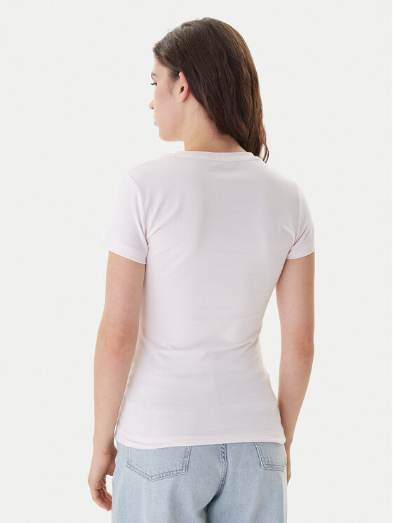 Guess Guess Camiseta W6RI23 J1314 Rosa Regular Fit