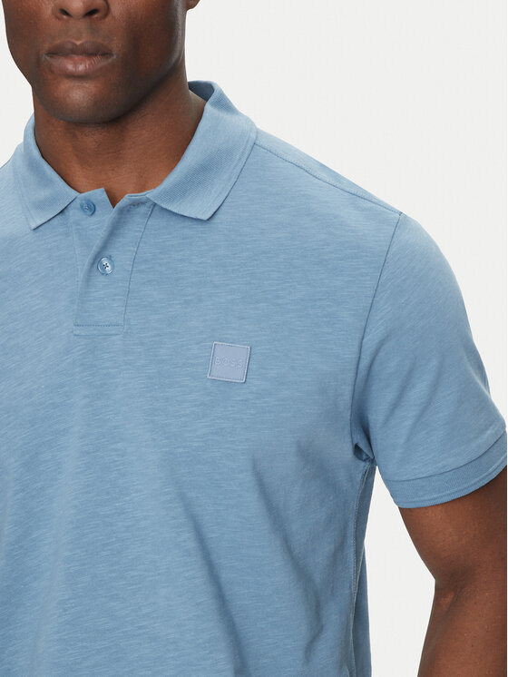 BOSS BOSS Поло 50536728 Голубий Regular Fit