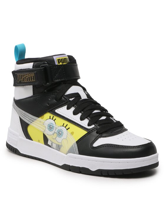 Puma Snīkeri Puma RBD Game Spongebob Jr 390864 01 Melns