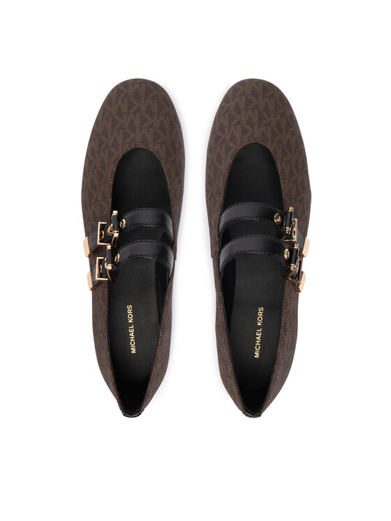 MICHAEL Michael Kors Ballerine MICHAEL Michael Kors Rowen Flex Ballet 40R6RWFP1B Marrone