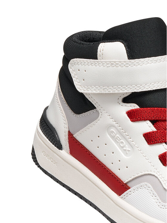 Geox Сникърси Geox J Washiba Boy J66LQI 0BC15 C0050 S Бял