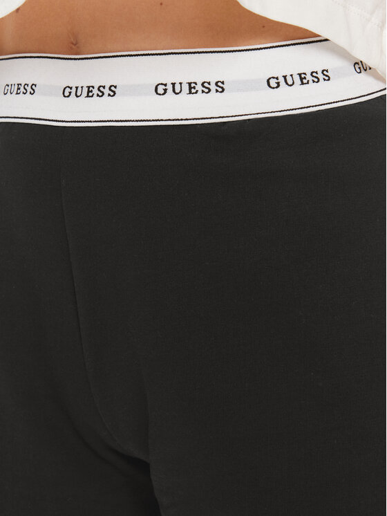 Guess Guess Σορτς πιτζάμας O4GD02 KBS91 Μαύρο Loose Fit
