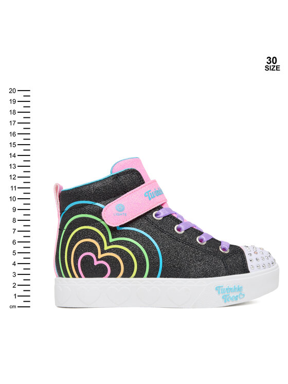 Skechers Снікерcи Skechers Heart Steps 314623L BKMT Чорний