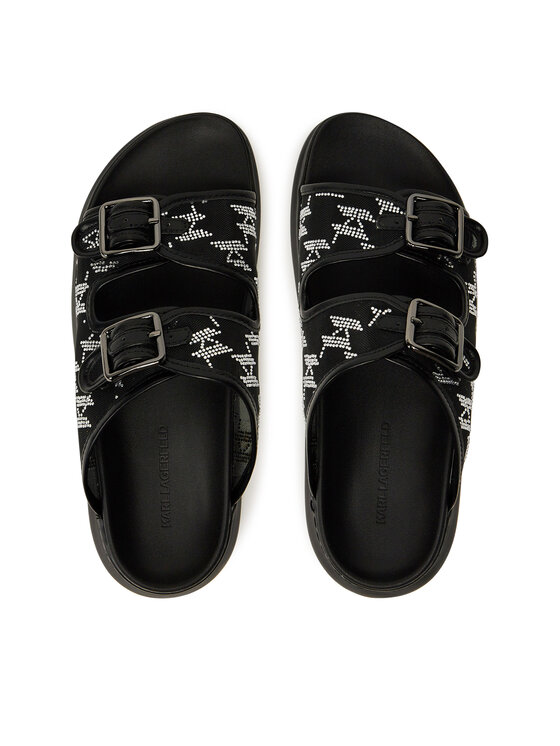 KARL LAGERFELD Шльопанці KARL LAGERFELD Kapri Slide KL62505A Чорний