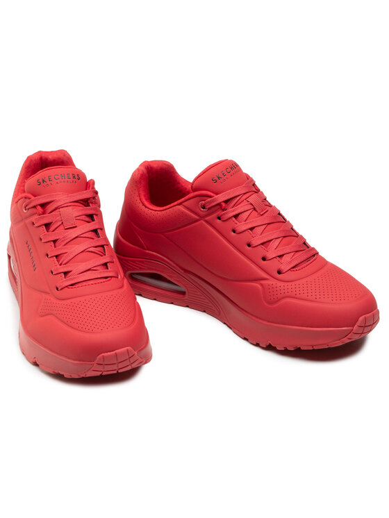 Skechers Снікерcи Skechers Uno Stand On Air 52458/RED Червоний