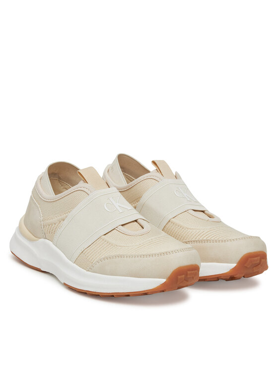 Calvin Klein Jeans Sneakersy Calvin Klein Jeans V3X9-83011-0317 S Béžová