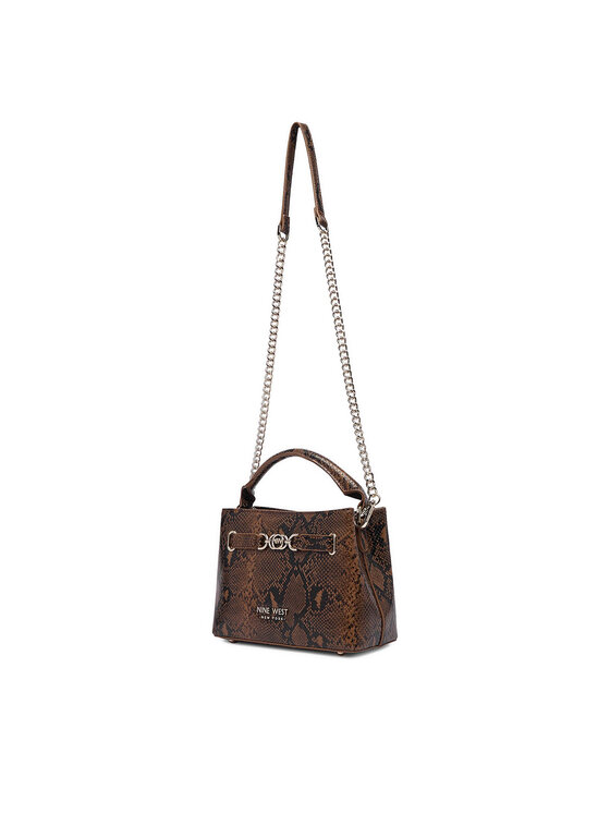 Nine West Táska Nine West EO-CITY GRACE-LDA9420 SNAKE Barna
