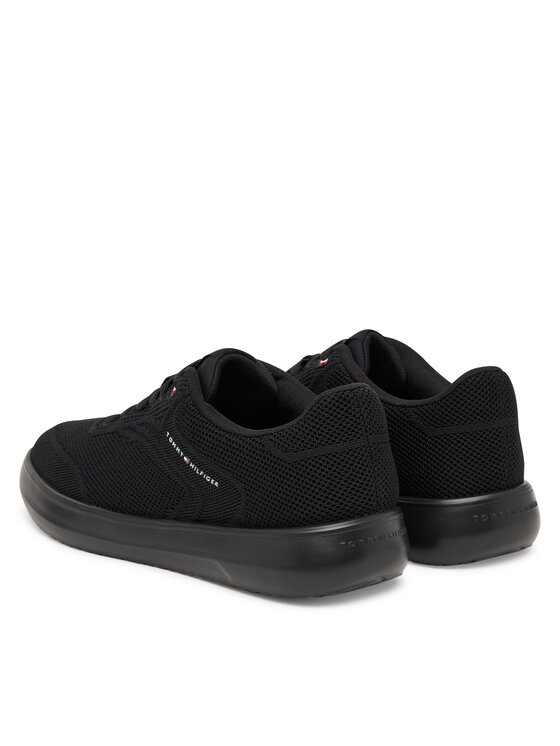 Tommy Hilfiger Sneakersy Tommy Hilfiger Th Modern Lightcup Knit FM0FM05886 Czarny