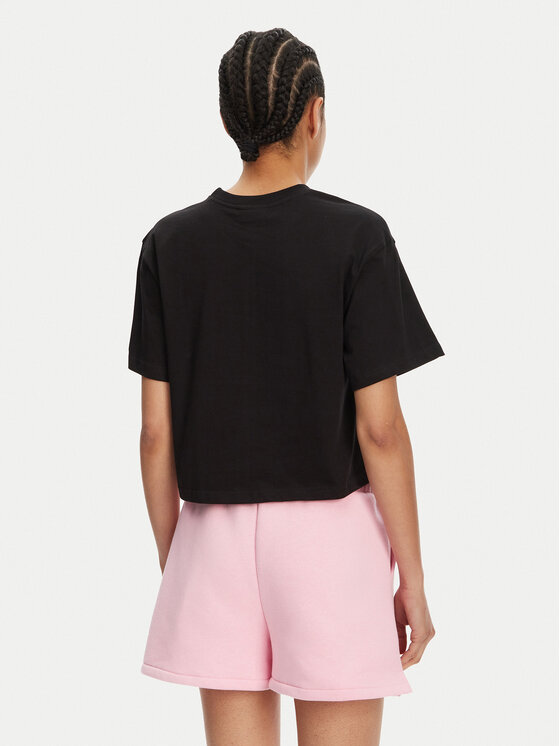 Hunter Hunter Футболка Leona HARW0070251 Чорний Boxy Fit