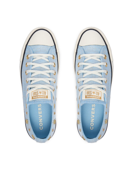 Converse Кеди Converse Chuck Taylor All Star Heathered Glam A17596C Голубий