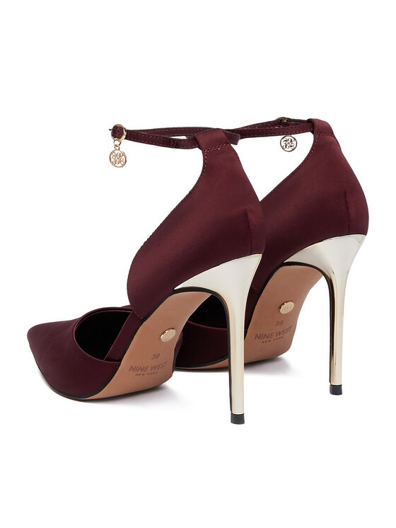 Nine West Туфлі на шпильці Nine West CEO-CWBFS255 Бордовий