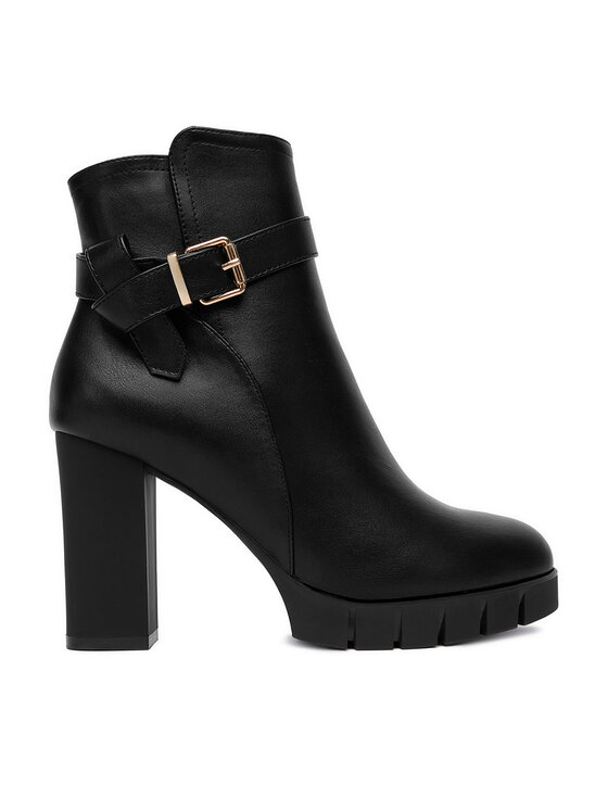 DeeZee Botki DeeZee HX16041A-180 Czarny