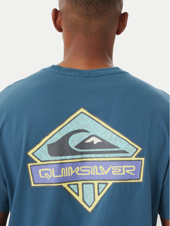 Quiksilver Quiksilver Camiseta Crystal Jet EQYZT08023 Azul Regular Fit