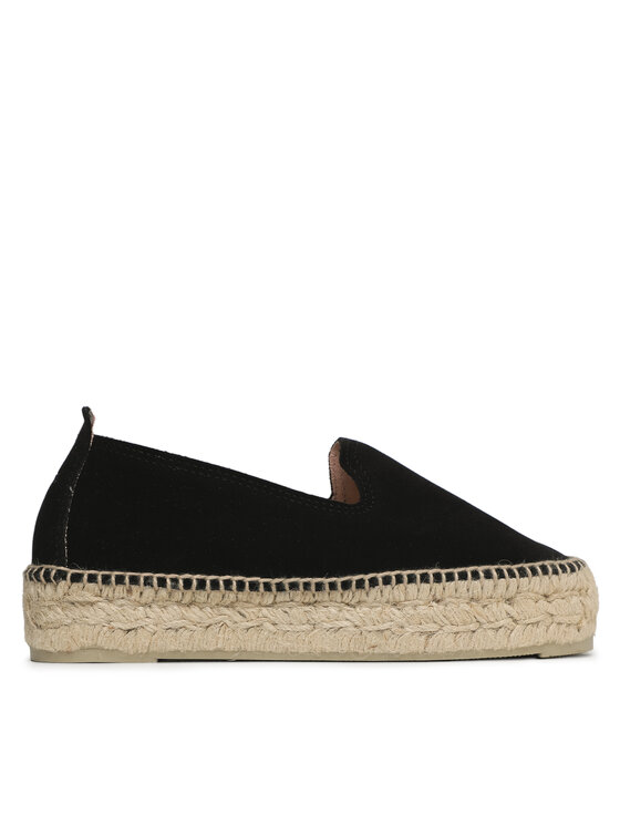 Manebi Еспадрильї Manebi Double Sole Espadrilles K 1.0 D0 Чорний
