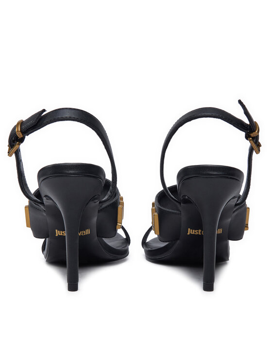 Just Cavalli Sandále Just Cavalli 77RA3S69 Čierna
