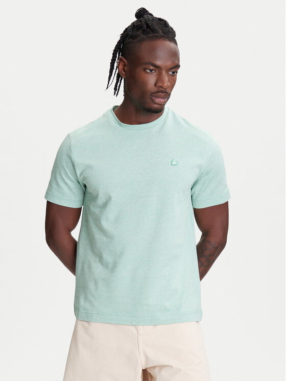 United Colors Of Benetton United Colors Of Benetton Футболка 3M4WU1088 Зелений Relaxed Fit