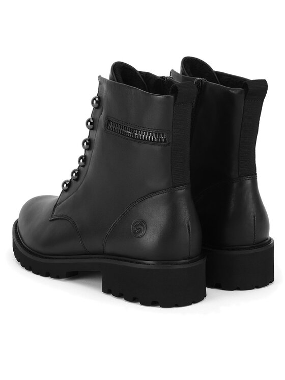 Remonte Botines planos Remonte D8670-01 Negro