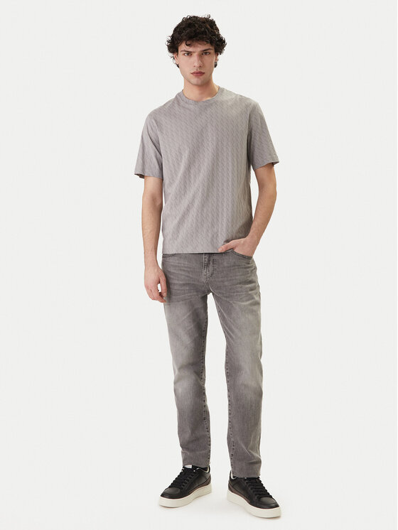 Armani Exchange Armani Exchange Camiseta XM001228 AF10356 M8315 Gris Regular Fit