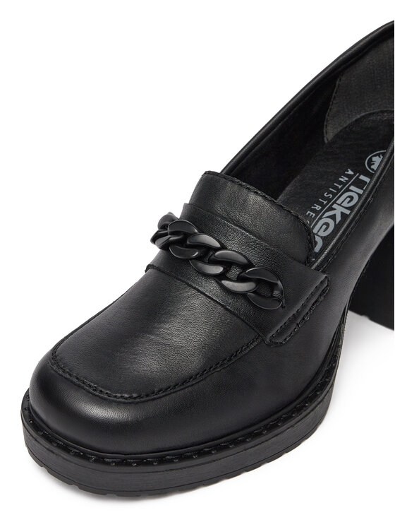 Rieker Polobotky Rieker Y4150-01 Černá