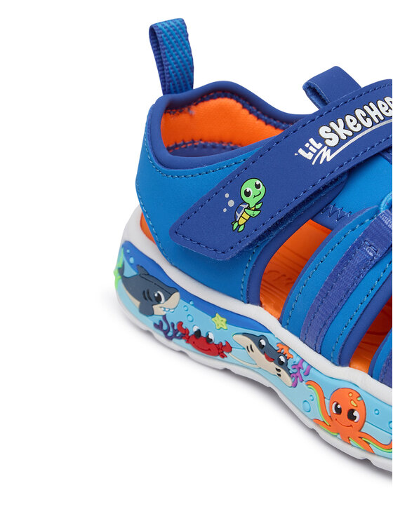 Skechers Босоніжки Skechers Infants' Play Scene Splash 407041N/LTBL Голубий