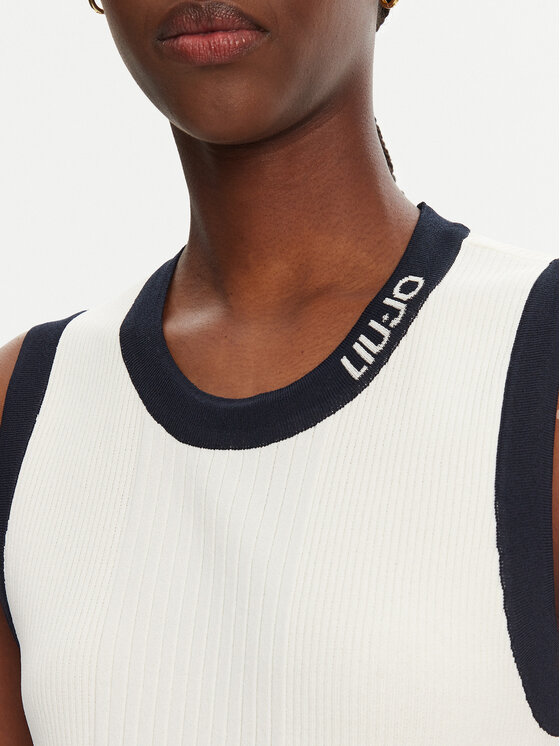 Liu Jo Sport Liu Jo Sport Топ TA5092 MS022 Білий Regular Fit