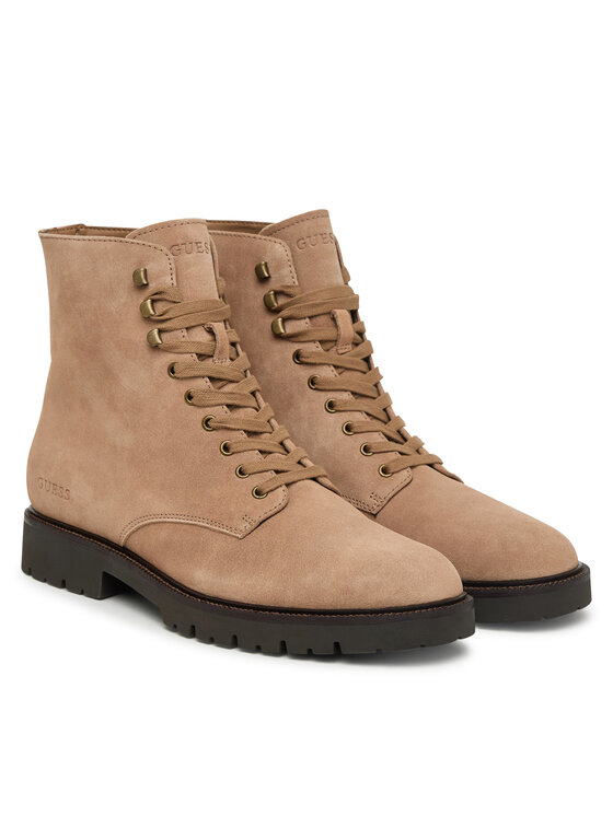 Guess Botines planos Guess FMFBRA LEL11 Beige oscuro