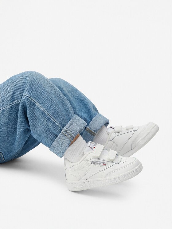 Reebok Снікерcи Reebok EO-CLUB C 2V 2.0 100075007 Білий