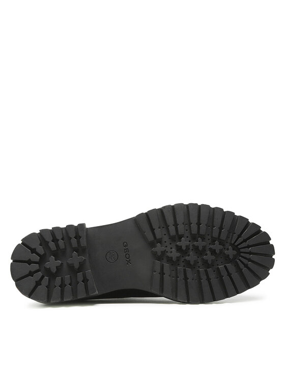 Geox Oxford čevlji Geox D Iridea M D26HRM 00043 C9999 Črna