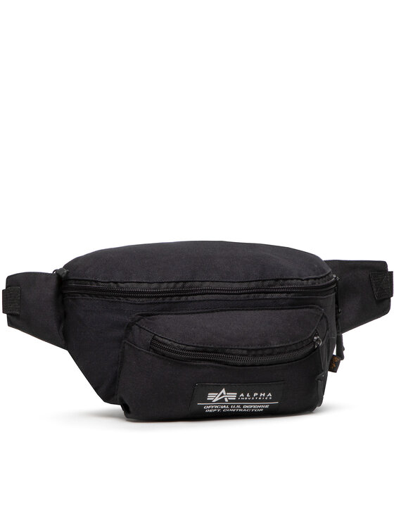 Alpha Industries Torbica oko struka﻿ Alpha Industries Big Alpha Waist Bag 126909 Crna