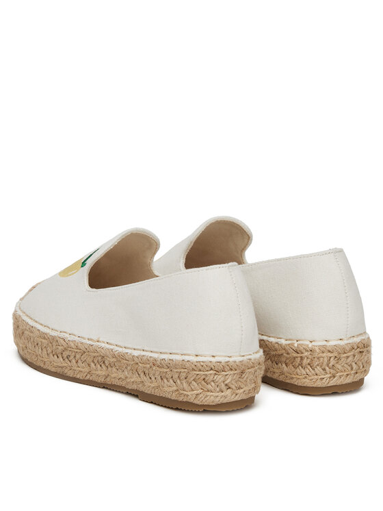 DeeZee Espadrilky DeeZee 8-807-2 Bílá
