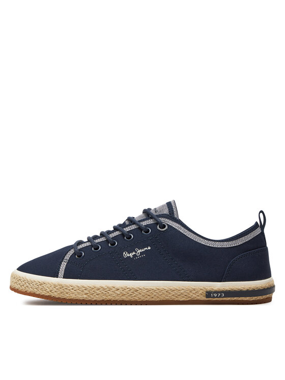 Pepe Jeans Espadrilky Pepe Jeans Samoa Smart PMS10321 Tmavomodrá